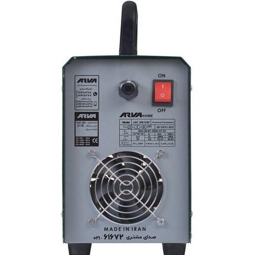 اینورتر جوشکاری 200آمپر هوم آروا با لوازم
