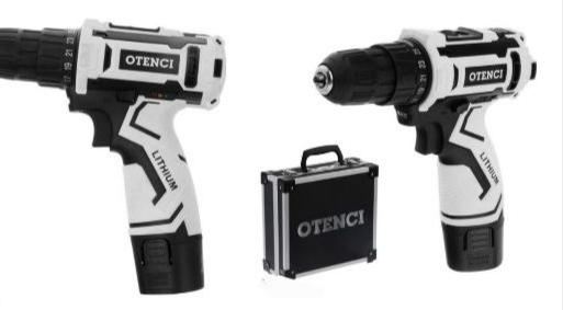 دریل شارژی 12 وات دو باطری اوتنسی