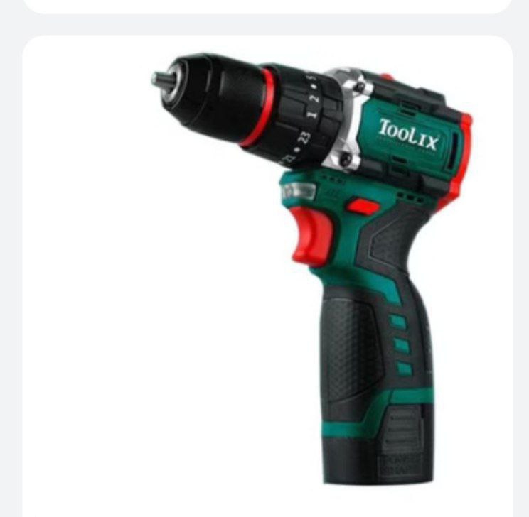 دریل شارژی چکشی تولیکس 