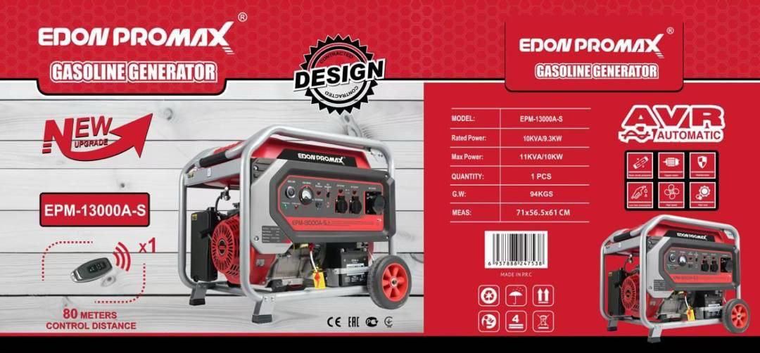 موتور برق ۱۰کیلوات بنزینی ادون مدل 13000-AS
