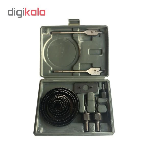 مجموعه 18 عددی مته گردبر مدل A18